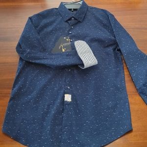 Cactus Man Men Large Button Down Shirt